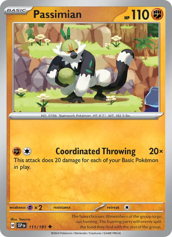 Passimian, Surging Sparks #111