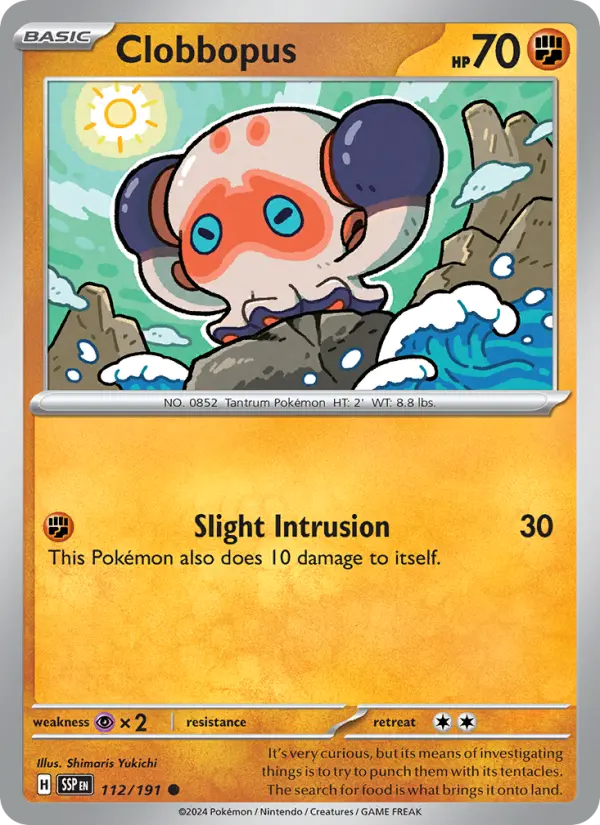 Clobbopus, Surging Sparks #112