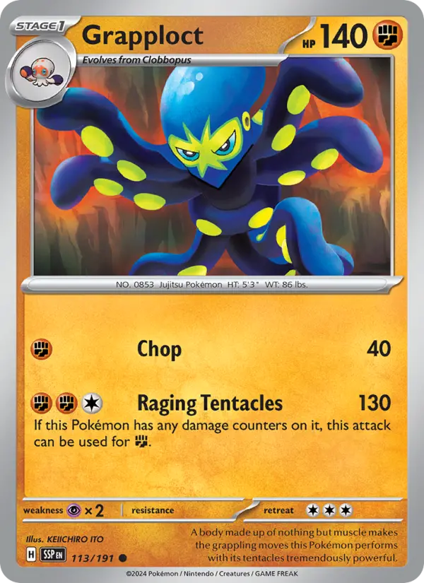 Grapploct, Surging Sparks #113