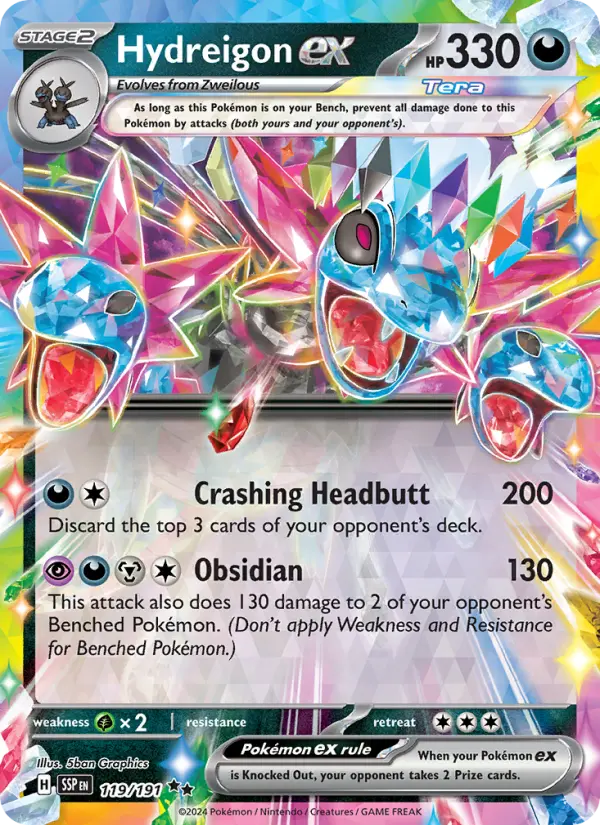 Hydreigon ex, Surging Sparks #119