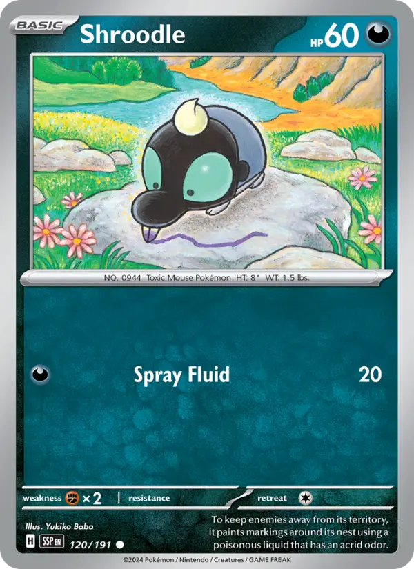 Shroodle, Surging Sparks #120