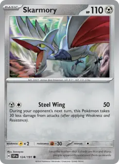 Skarmory, Surging Sparks #124/191
