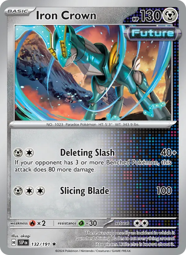 Iron Crown, Surging Sparks #132