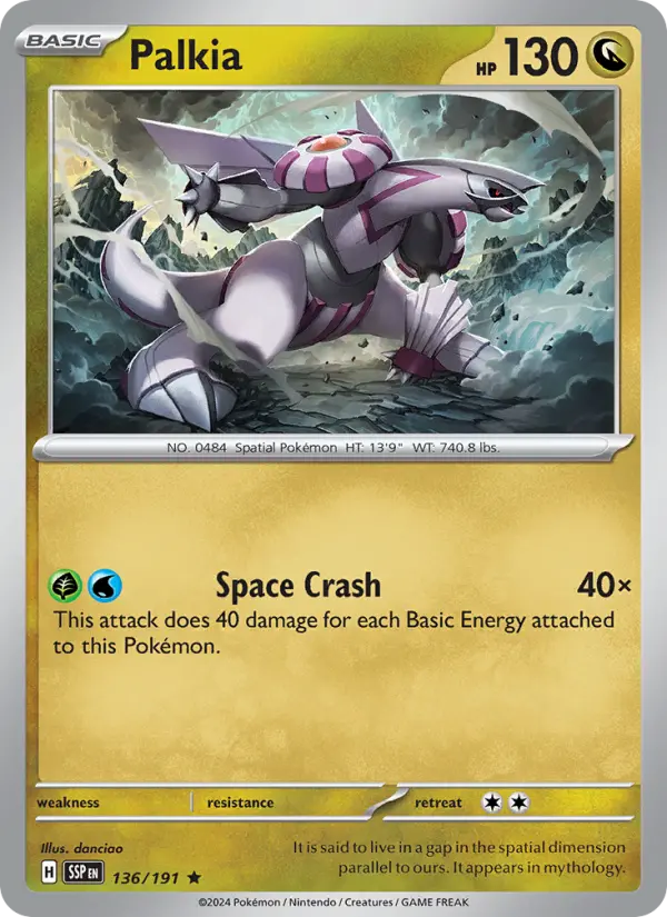 Palkia, Surging Sparks #136
