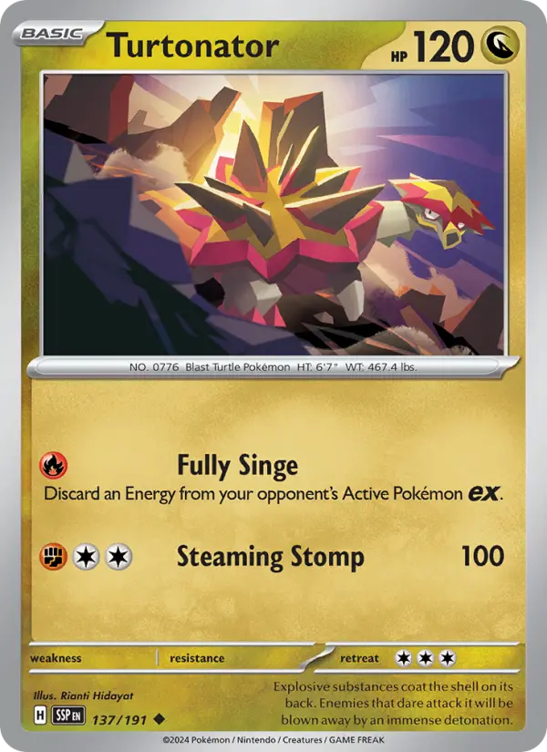 Turtonator, Surging Sparks #137