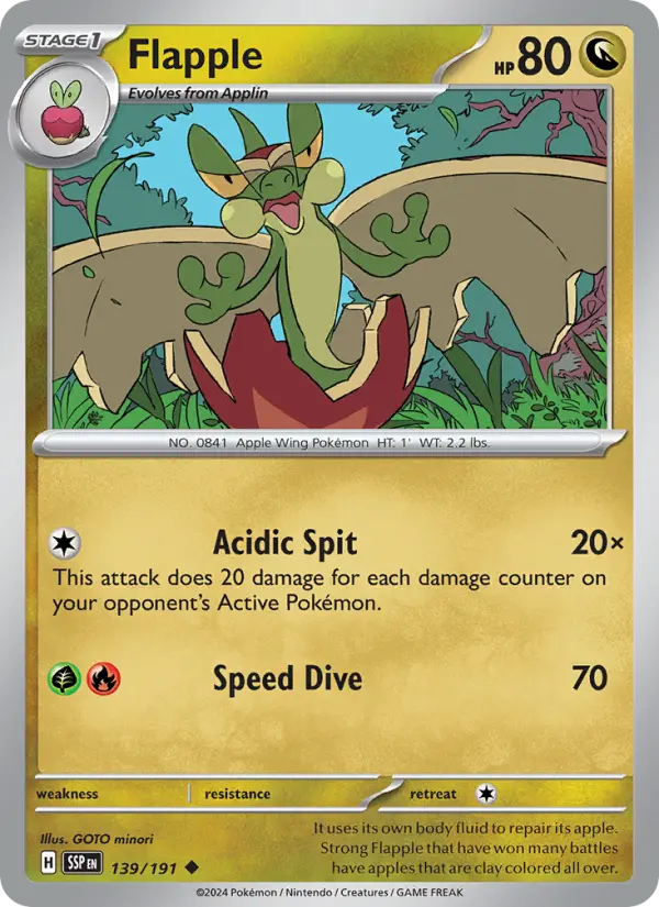 Flapple, Surging Sparks #139