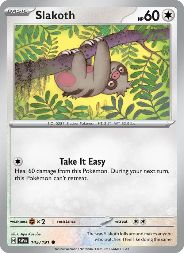 Slakoth, Surging Sparks #145