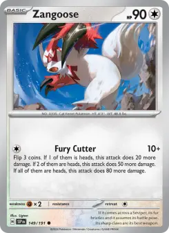 Zangoose, Surging Sparks #149/191