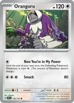 Oranguru, Surging Sparks #156/191