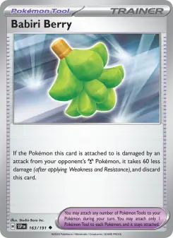 Babiri Berry, Surging Sparks #163/191