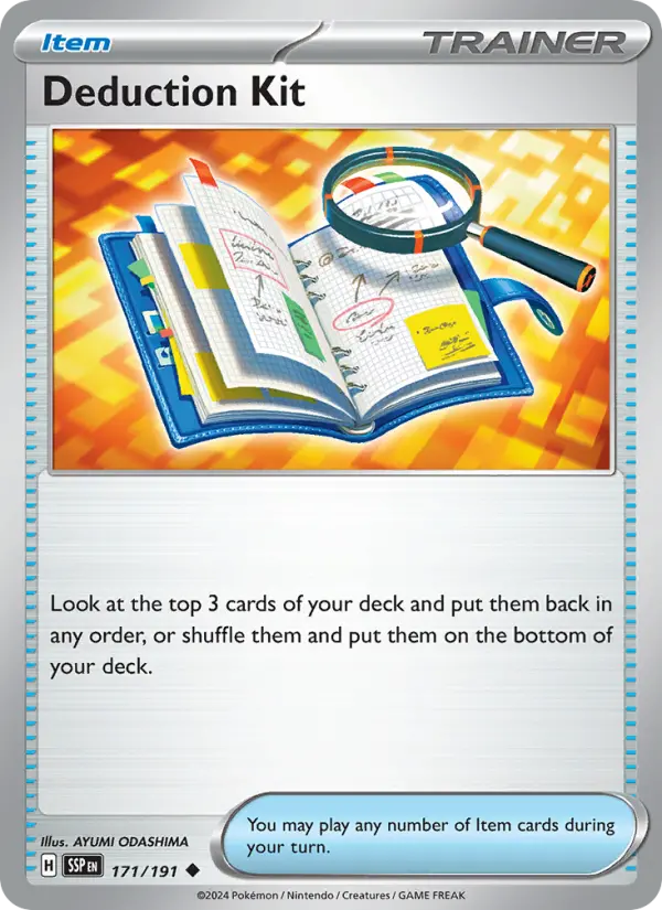 Deduction Kit, Surging Sparks #171