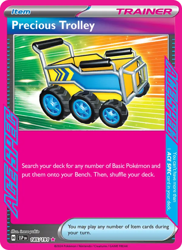 Precious Trolley, Surging Sparks #185
