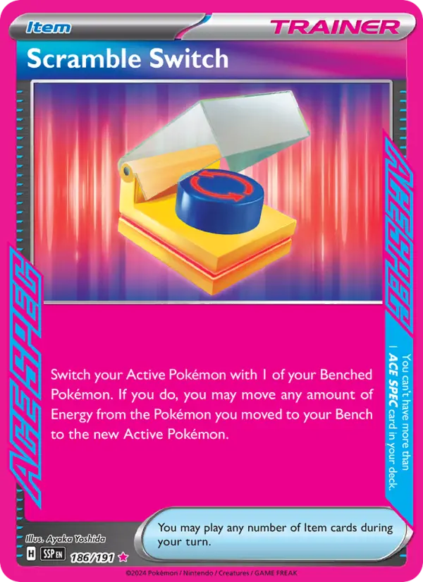 Scramble Switch, Surging Sparks #186