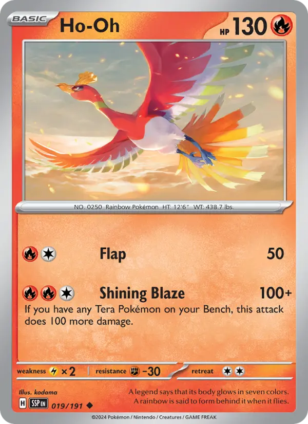 Ho-Oh, Surging Sparks #19