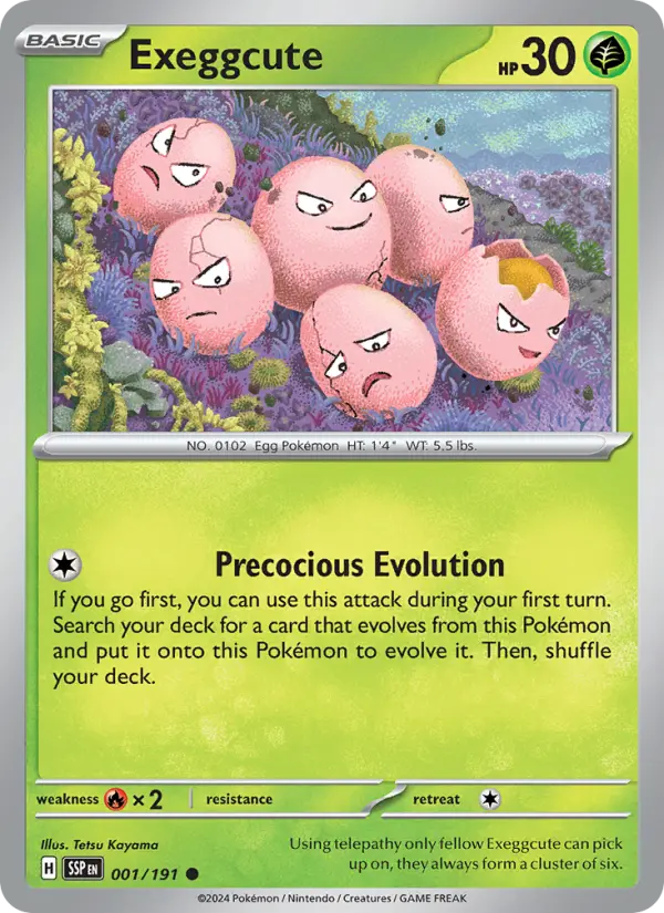 Exeggcute, Surging Sparks #1