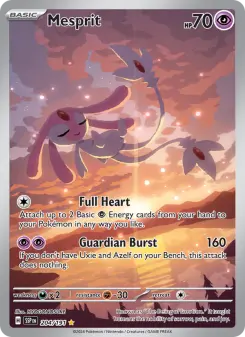 Mesprit, Surging Sparks #204/191