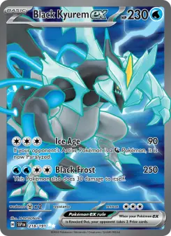Black Kyurem ex, Surging Sparks #218/191