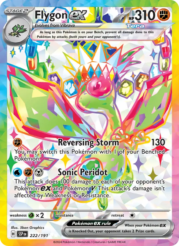 Flygon ex, Surging Sparks #222