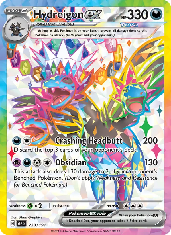 Hydreigon ex, Surging Sparks #223