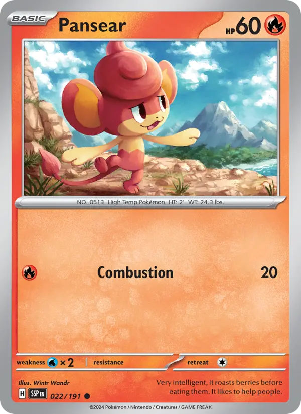 Pansear, Surging Sparks #22