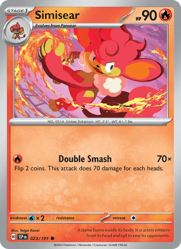 Simisear, Surging Sparks #23
