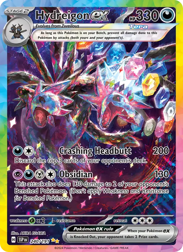 Hydreigon ex, Surging Sparks #240