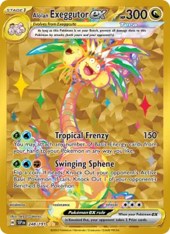 Alolan Exeggutor ex, Surging Sparks #248/191