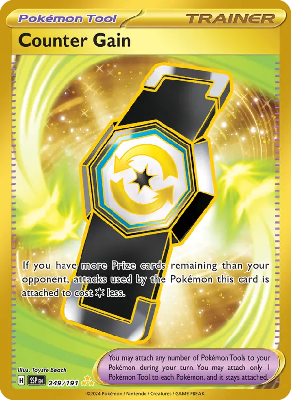 Counter Gain, Surging Sparks #249