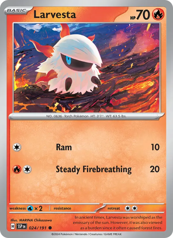 Larvesta, Surging Sparks #24