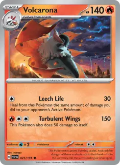 Volcarona, Surging Sparks #25/191