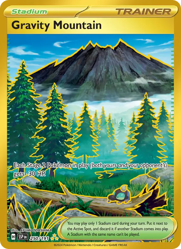 Gravity Mountain, Surging Sparks #250
