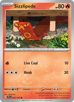 Sizzlipede, Surging Sparks #27/191