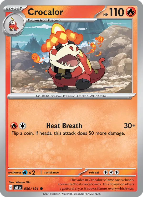 Crocalor, Surging Sparks #30