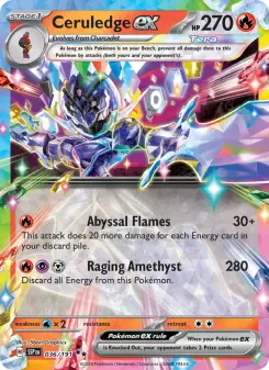 Ceruledge ex, Surging Sparks #36/191