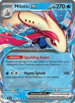 Milotic ex, Surging Sparks #42/191