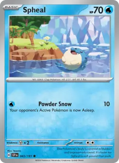 Spheal, Surging Sparks #43/191