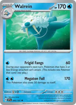 Walrein, Surging Sparks #45/191