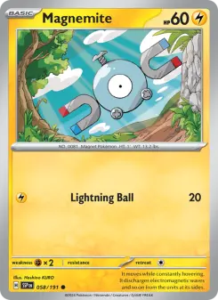 Magnemite, Surging Sparks #58/191