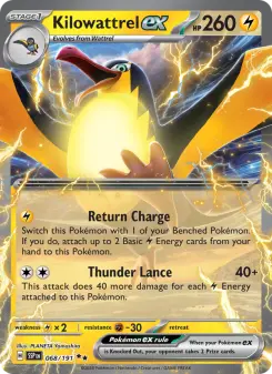 Kilowattrel ex, Surging Sparks #68/191