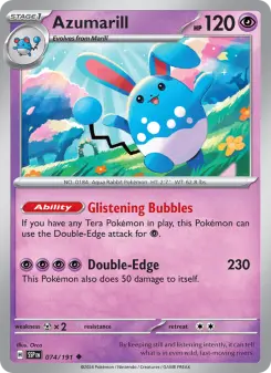 Azumarill, Surging Sparks #74/191