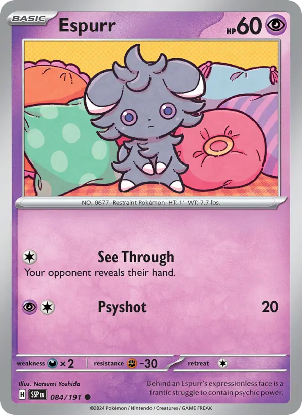 Espurr, Surging Sparks #84