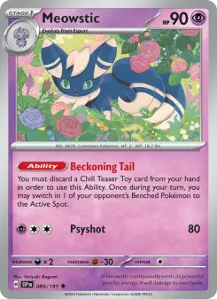 Meowstic, Surging Sparks #85/191