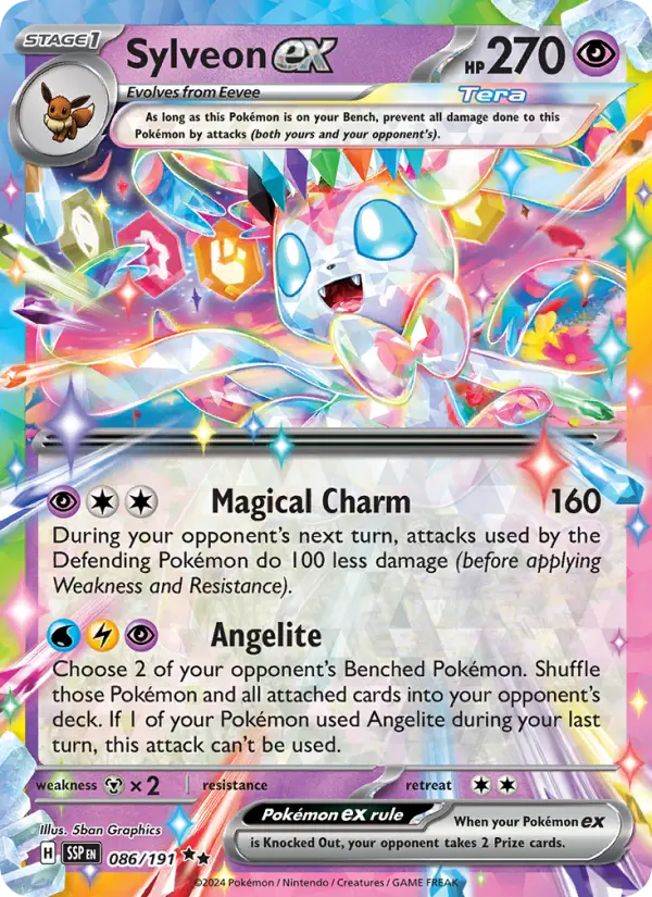 Sylveon ex, Surging Sparks #86