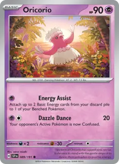 Oricorio, Surging Sparks #89/191