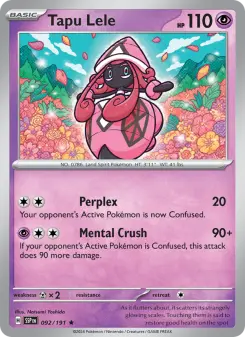 Tapu Lele, Surging Sparks #92/191