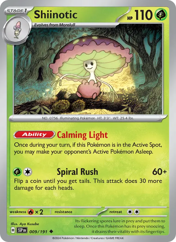 Shiinotic, Surging Sparks #9