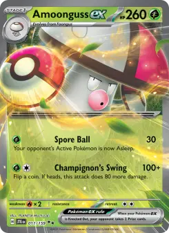 Amoonguss ex, Journey Together #11/159