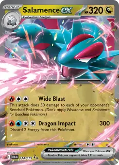 Salamence ex, Journey Together #114/159