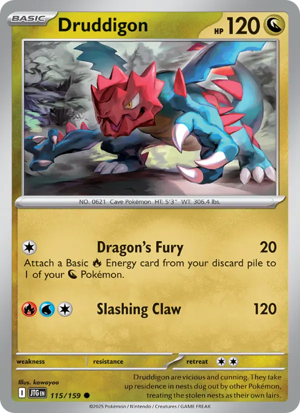 Druddigon, Journey Together #115
