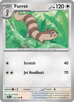 Furret, Journey Together #119/159